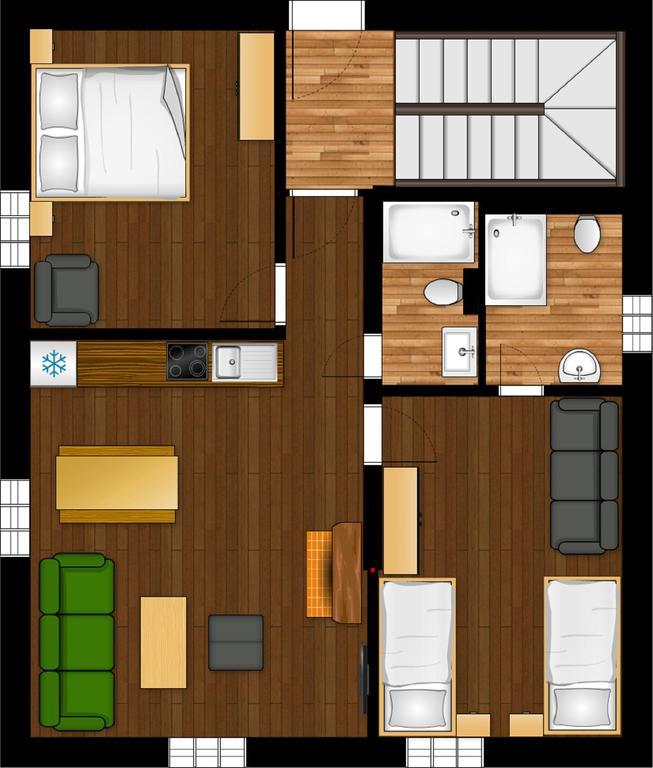Apartment House Kongen 데마노브스카돌리나 객실 사진