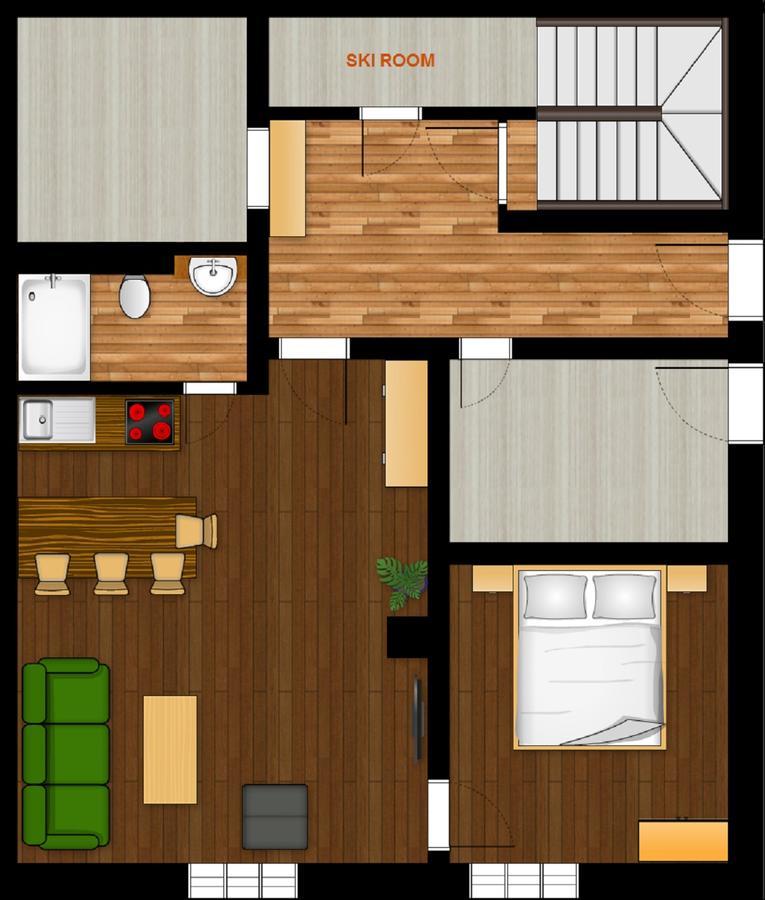 Apartment House Kongen 데마노브스카돌리나 외부 사진